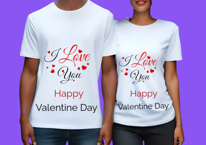 Valentines A4 template