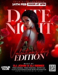 Valentines Flyer (US Letter) template