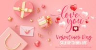 Valentines Image partagée Facebook template