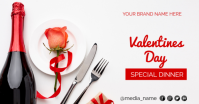 Valentines Day Banner Ad Design Facebook Shared Image template