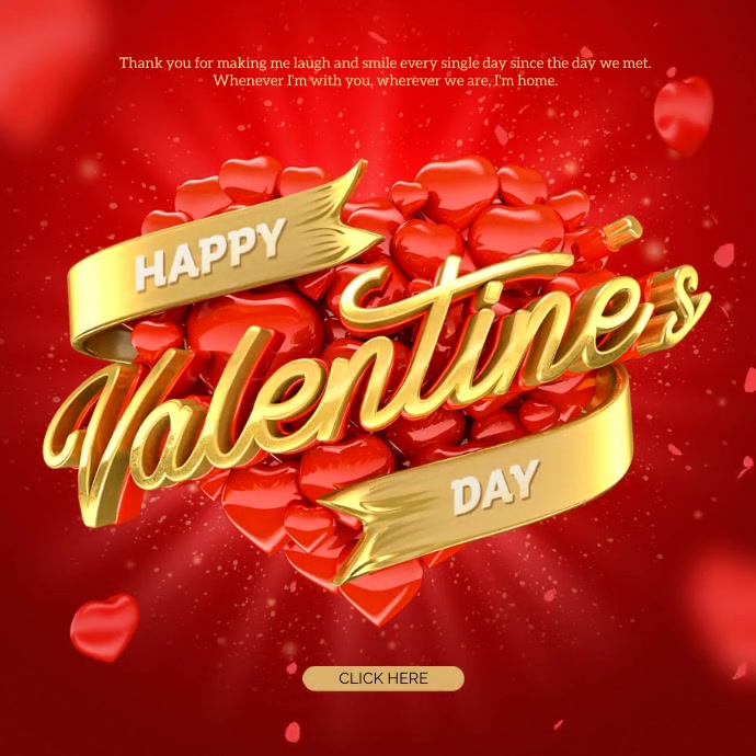 Valentines Instagram Post template