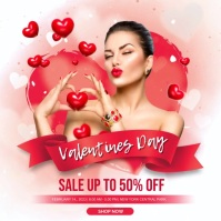 Valentines Instagram Post template