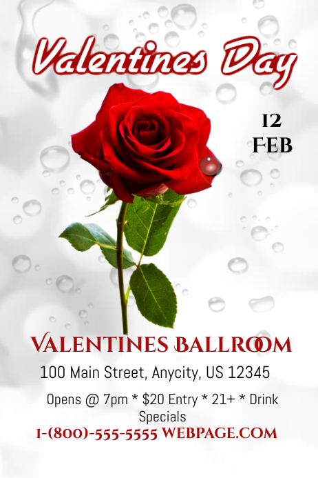 valentines concert valentines dsy concert template postermywall valentines concert valentines dsy concert template postermywall