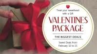 Valentines Package Deal  Digital Display Template 数字显示屏 (16:9)