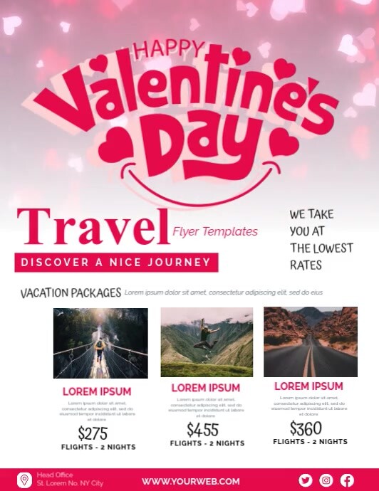 Package Poster Sample Valentines Package Poster Template | PosterMyWall
