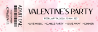 Valentines Party Email Header template
