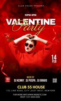 Valentines party template Umthetho we-US