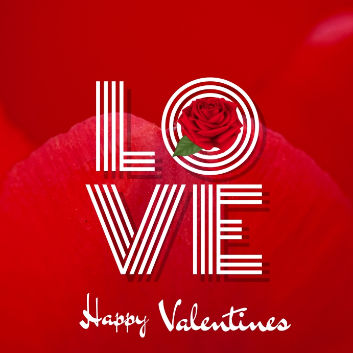 VALENTINES POST Template | PosterMyWall