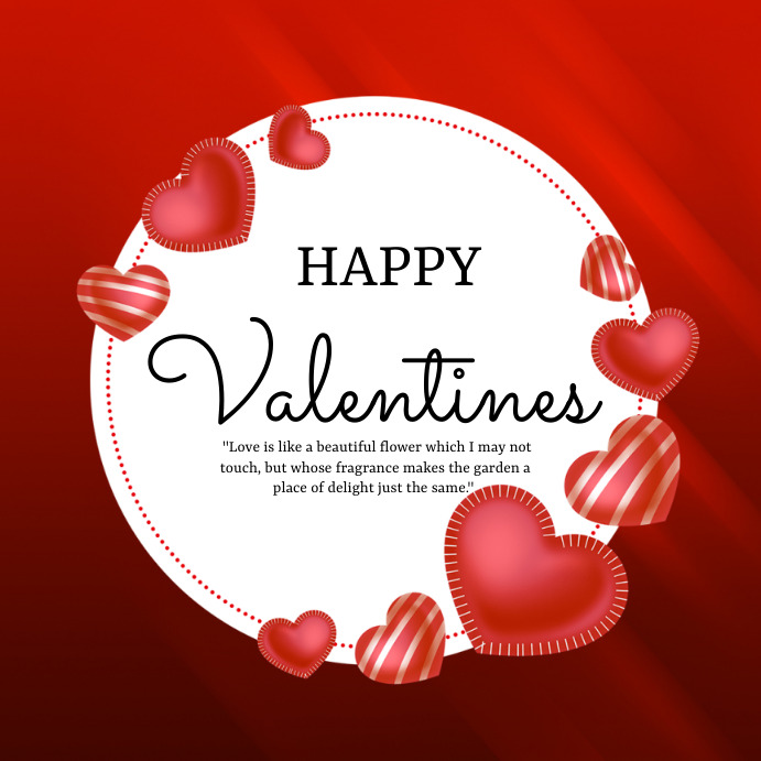 Valentines post Template | PosterMyWall