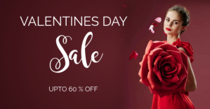 Valentines sale Facebook 共享图片 template