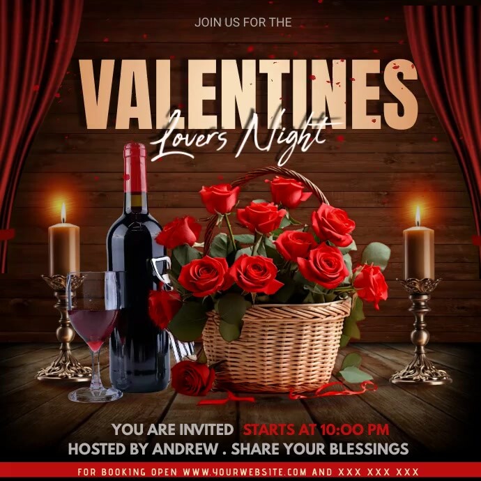 Valentines social media post Template | PosterMyWall