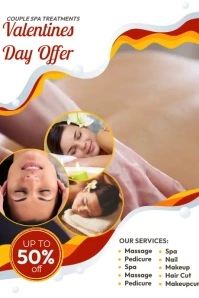 Valentines Spa Best Offer Iphosta template