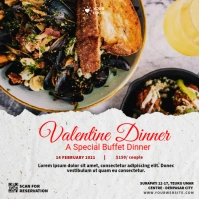 Valentines Special Menu Instagram Post template