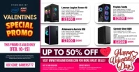 Valentines Special Promo Gaming PC Facebook Shared Image template
