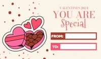 Valentines Tags Layout template