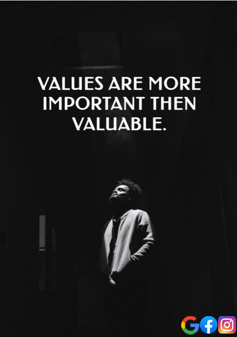 VALUE AND VALUABLE QUOTE TEMPLATE A5
