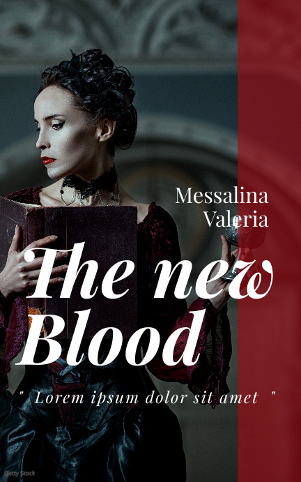 vampire related book cover template | PosterMyWall