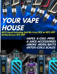 40.2K+ Free Templates for 'Vape shop sale' | PosterMyWall