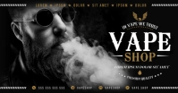 VAPE SHOP BANNER ภาพที่แชร์บน Facebook template