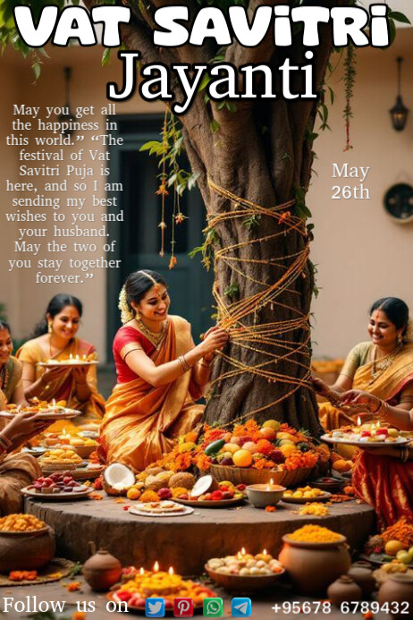 vat savitri Template | PosterMyWall