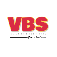 VBS 2025 logo/vacation bible school logo/VBS church logo/bible camp logo template