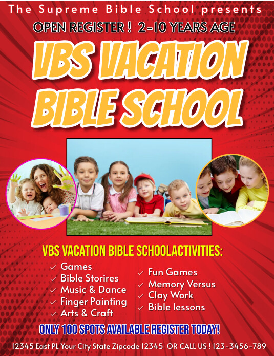 Copy of VBS | PosterMyWall