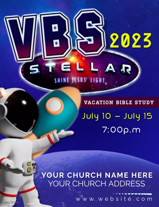 Vbs Layout Editable vbs Template | PosterMyWall