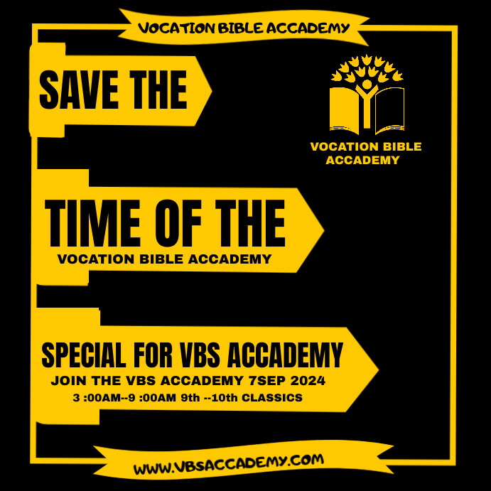 VBS Template | PosterMyWall