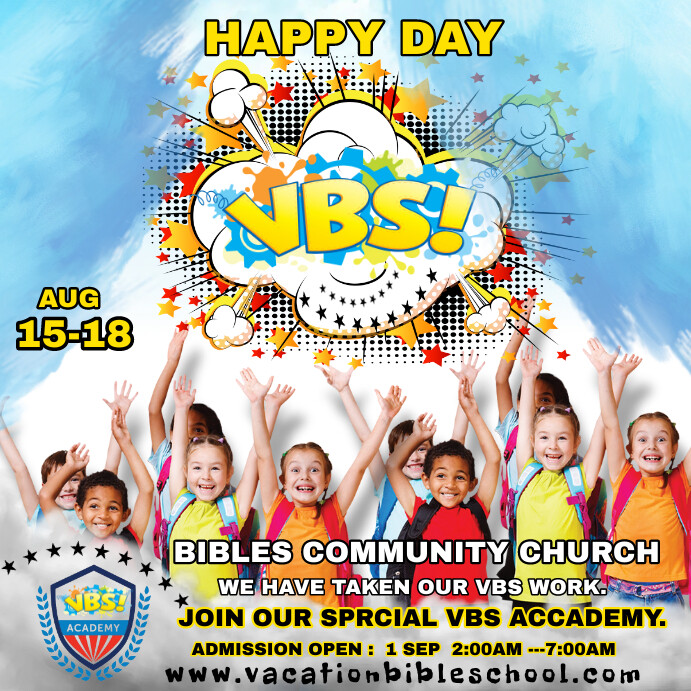vbs Template | PosterMyWall