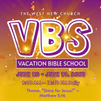 VBS Instagram-Beitrag template