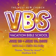 VBS Instagram-Beitrag template