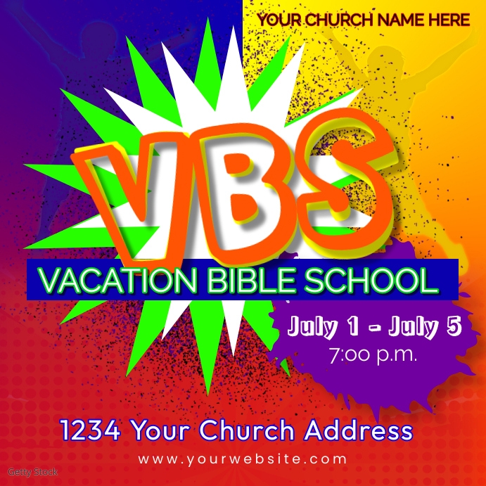 1.49K+ Free VBS Flyer Templates PosterMyWall