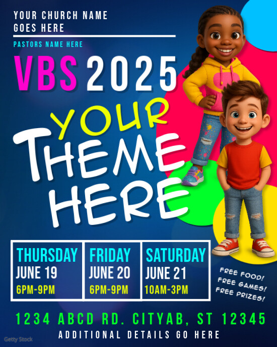 Copy of VBS | PosterMyWall