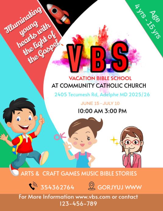 Vbs Layout Editable VBS Template | PosterMyWall