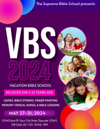 Vbs Letters vbs Template | PosterMyWall