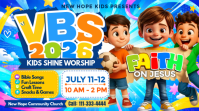 Vacation Bible School YouTube-thumbnail Template