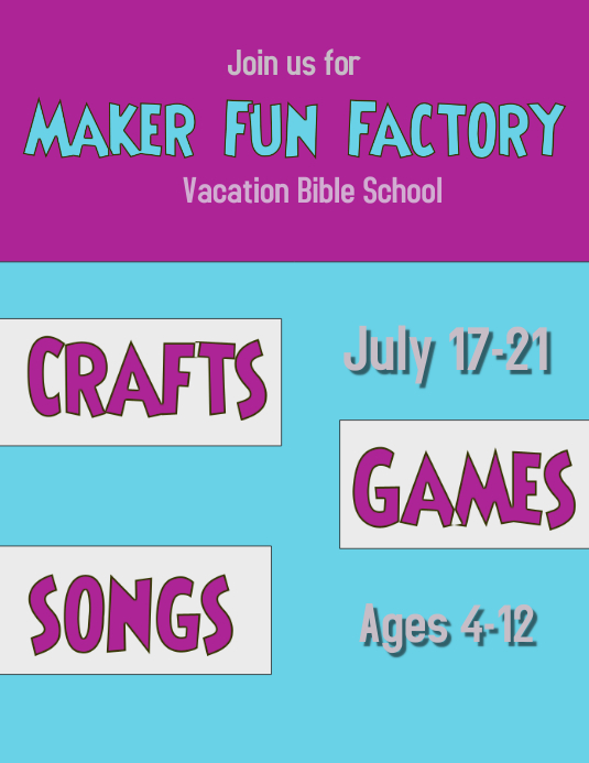 VBS Template PosterMyWall