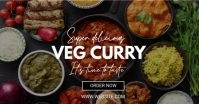 Veg curry Facebook Shared Image template