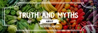 Vegetarian Food Concept with Fresh Vegetables Tumblr Banner template