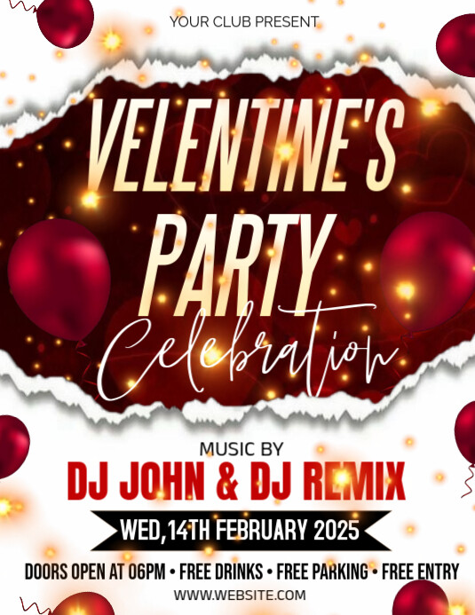 Copy of VELENTINE'S PARTY | PosterMyWall