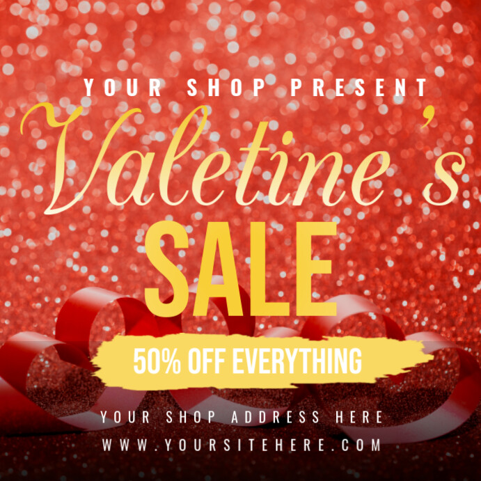 Plantilla de Velentine | PosterMyWall