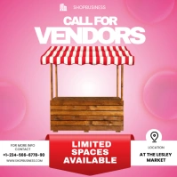 vendor space flyer Iphosti le-Instagram template