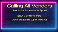 Vendors YouTube Channel Cover Photo template