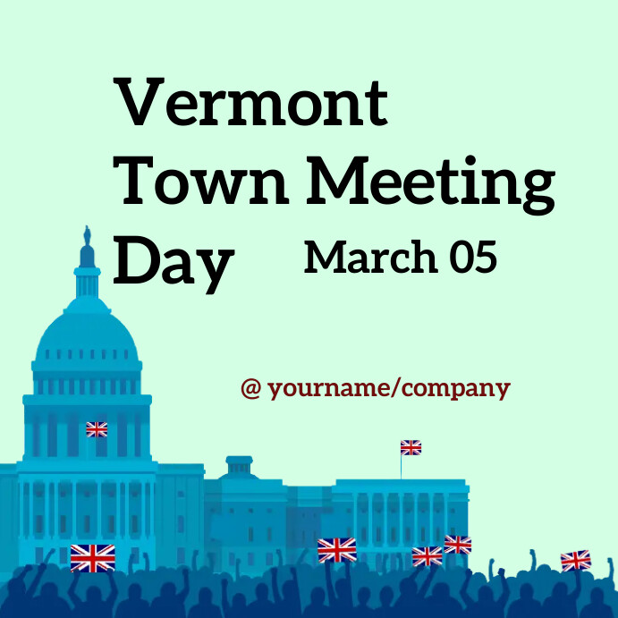 Vermont Town Meeting Day 2025