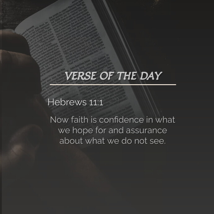 Verse of the day Template | PosterMyWall