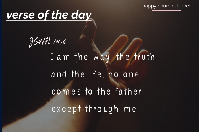 verse of the day Template | PosterMyWall