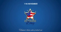 Verterans day, event Facebook Shared Image template
