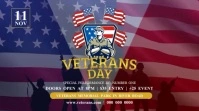 Veteran's Day Digital Display Video Цифровой дисплей (16 : 9) template