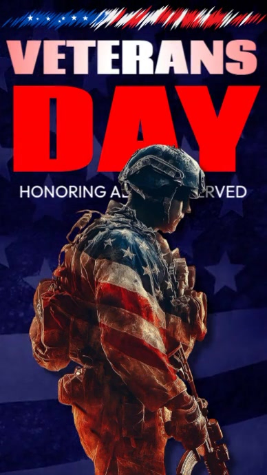 Veteran's Day Event Instagram Story template