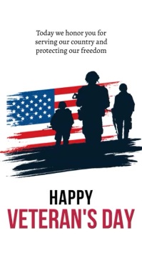 Veteran's Day Template Instagram Story